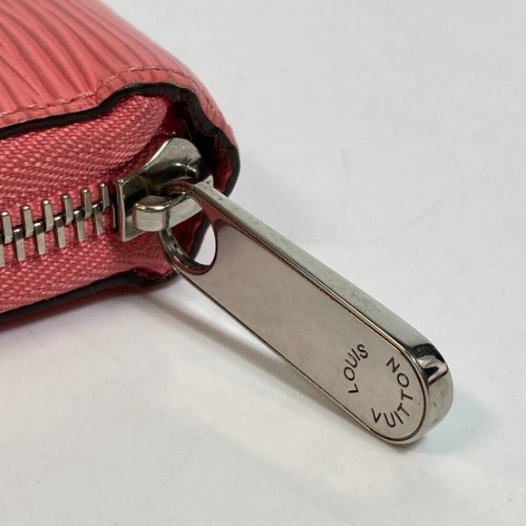 LOUIS VUITTON Epi Zippy Wallet Zip Around Long Wallet Epi Leather pink - Picture 9 of 12